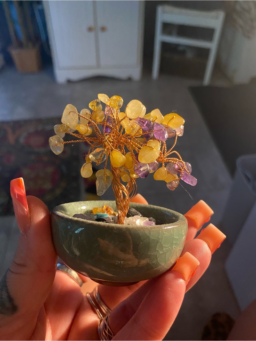 Crystal tree of life